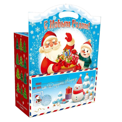 Сладкий подарок «Письмо Мороза с играми» 300г Стандарт Сладкий подарок «Письмо Мороза с играми» 300г Стандарт
